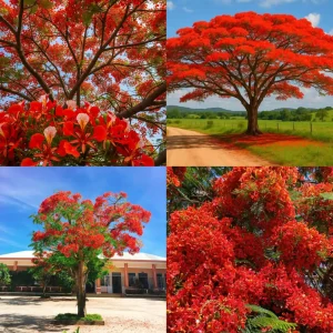 কৃষ্ণচূড়া ফুল গাছ
